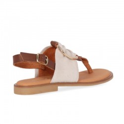 Sandalias Planas Mujer Chika10 Musaka 07 Oro