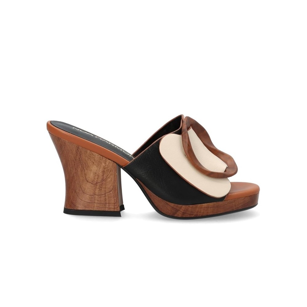Sandalias de Tacón Mujer Noa Harmon 9987 Beig