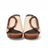Sandalias de Tacón Mujer Noa Harmon 9987 Beig