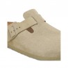 Zuecos Hombre Birkenstock Boston Beig