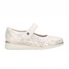 Zapatos Casual Mujer Pitillos 10334 Oro