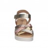 Sandalias Planas Mujer Pitillos 10610 Oro
