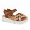 Sandalias Planas Mujer Pitillos 10610 Natural