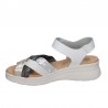 Sandalias Planas Mujer Pitillos 10610 Blanco