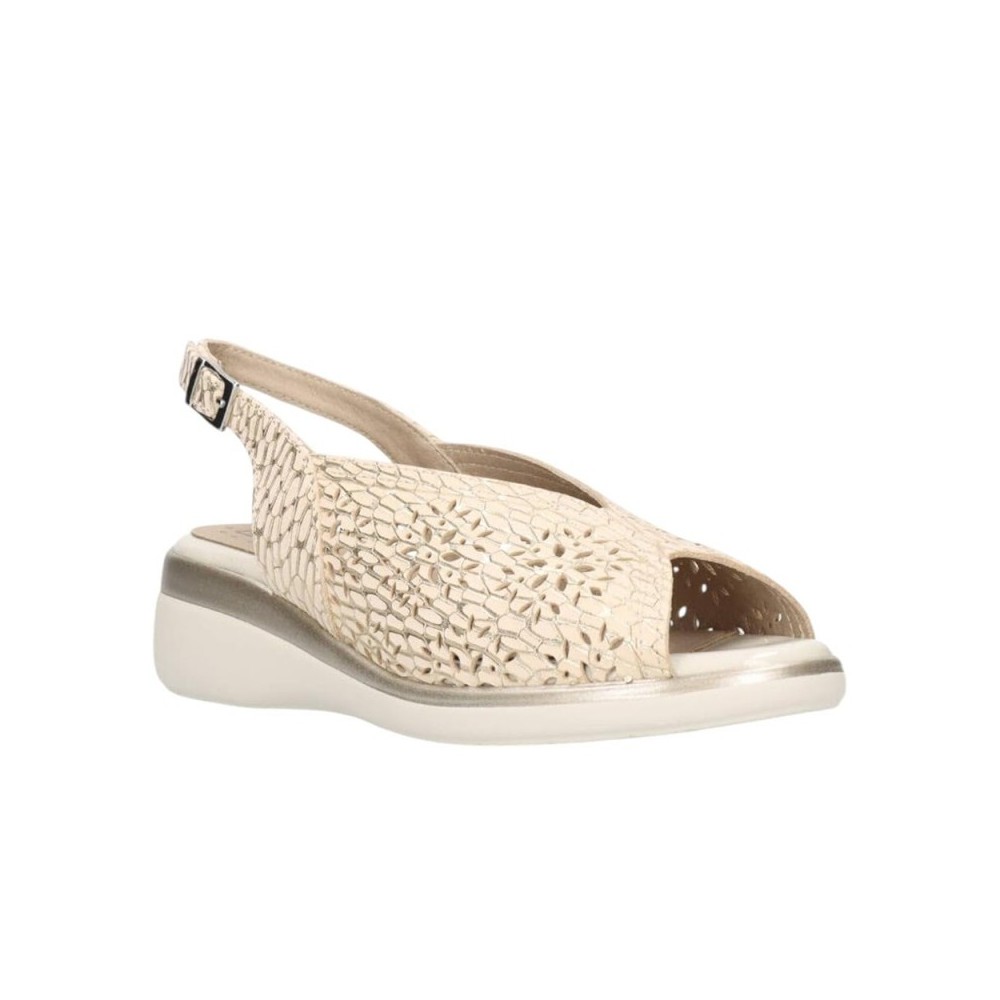 Sandalias Planas Mujer Pitillos 10342 Oro