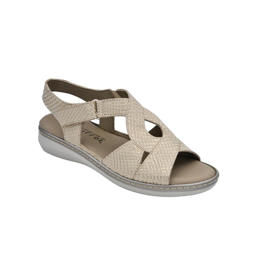 Sandalias Planas Mujer Pitillos 10303 Oro