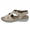 Sandalias Planas Mujer Pitillos 10303 Oro