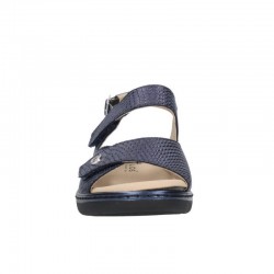 Sandalias Planas Mujer Pitillos 10300 Marino