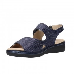 Sandalias Planas Mujer Pitillos 10300 Marino