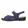 Sandalias Planas Mujer Pitillos 10300 Marino