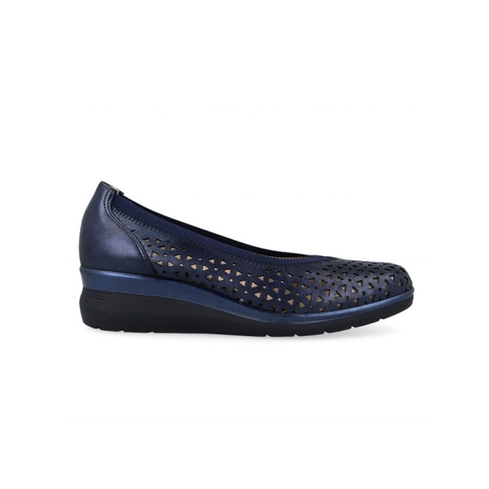 Zapatos Casual Mujer Pitillos 10371 Marino
