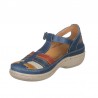 Sandalias Planas Mujer Laura Azaña 11987 Marino