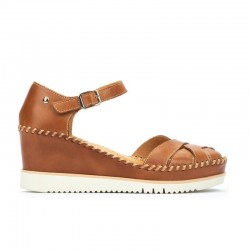 Cuñas de Esparto Mujer Pikolinos W3Z-1840 Cuero