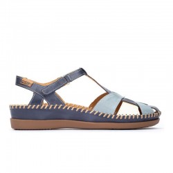 Sandalias Planas Mujer Pikolinos W8K-0847 Azul