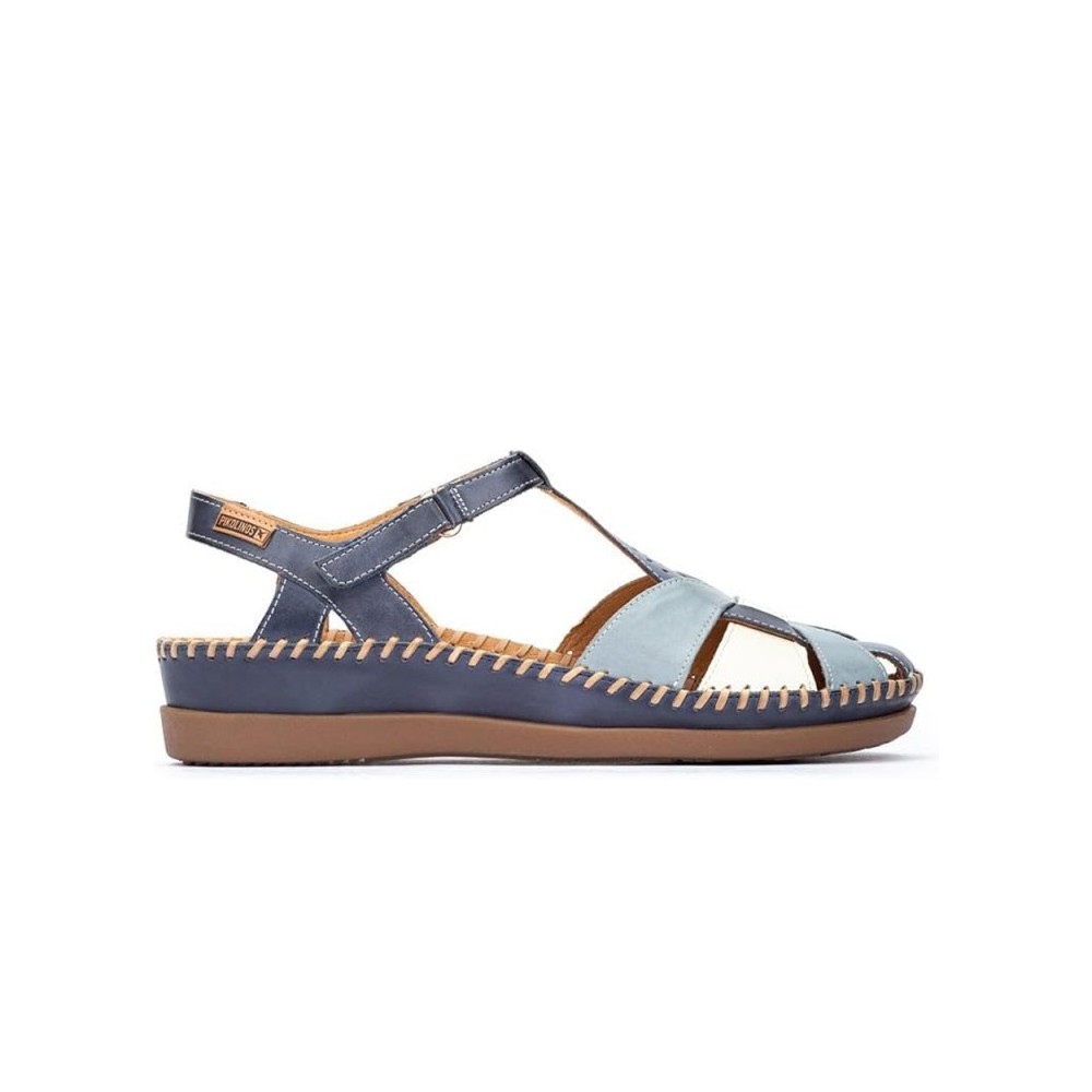 Sandalias Planas Mujer Pikolinos W8K-0847 Azul