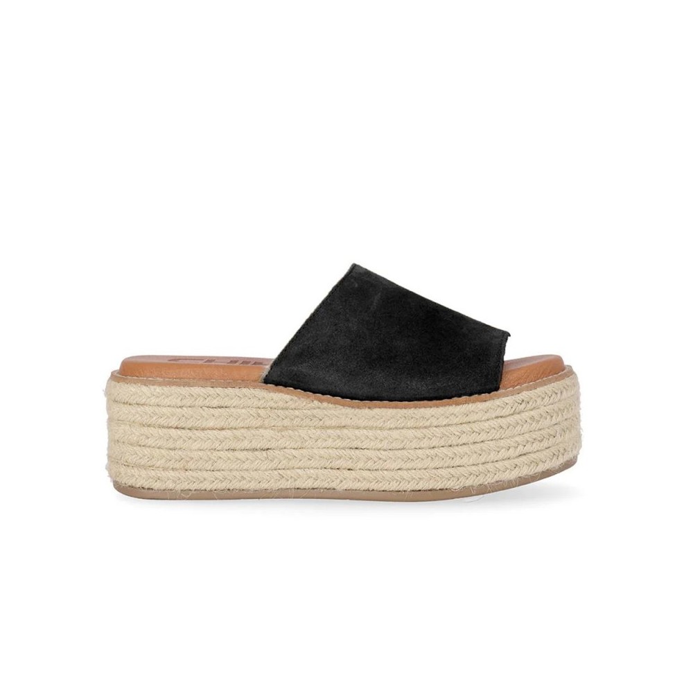 Sandalias Planas Mujer Chika10 Bonna 25 Negro