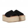 Sandalias Planas Mujer Chika10 Bonna 25 Negro