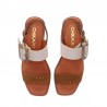 Sandalias de Tacón Mujer Chika10 Binka 07 Marron