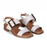 Sandalias de Tacón Mujer Chika10 Binka 04 Blanco