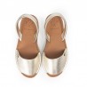 Sandalias Planas Mujer Popa Saona Oro