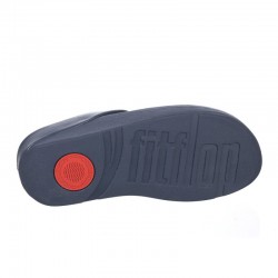 Sandalias Planas Mujer Fitflop Fino Marino