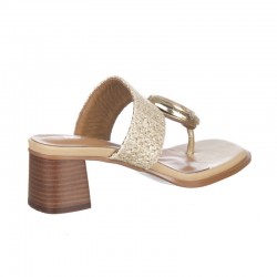 Sandalias de Tacón Mujer Noa Harmon 9971 Oro