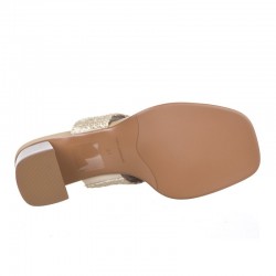 Sandalias de Tacón Mujer Noa Harmon 9971 Oro