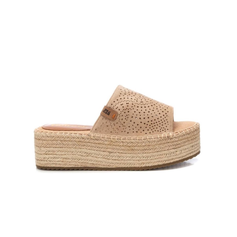 Sandalias Planas Mujer Refresh 172461 Beig