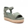 Cuñas de Esparto Mujer Refresh 172660 Kaki