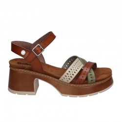 Sandalias de Tacón Mujer Refresh 172693 Camel