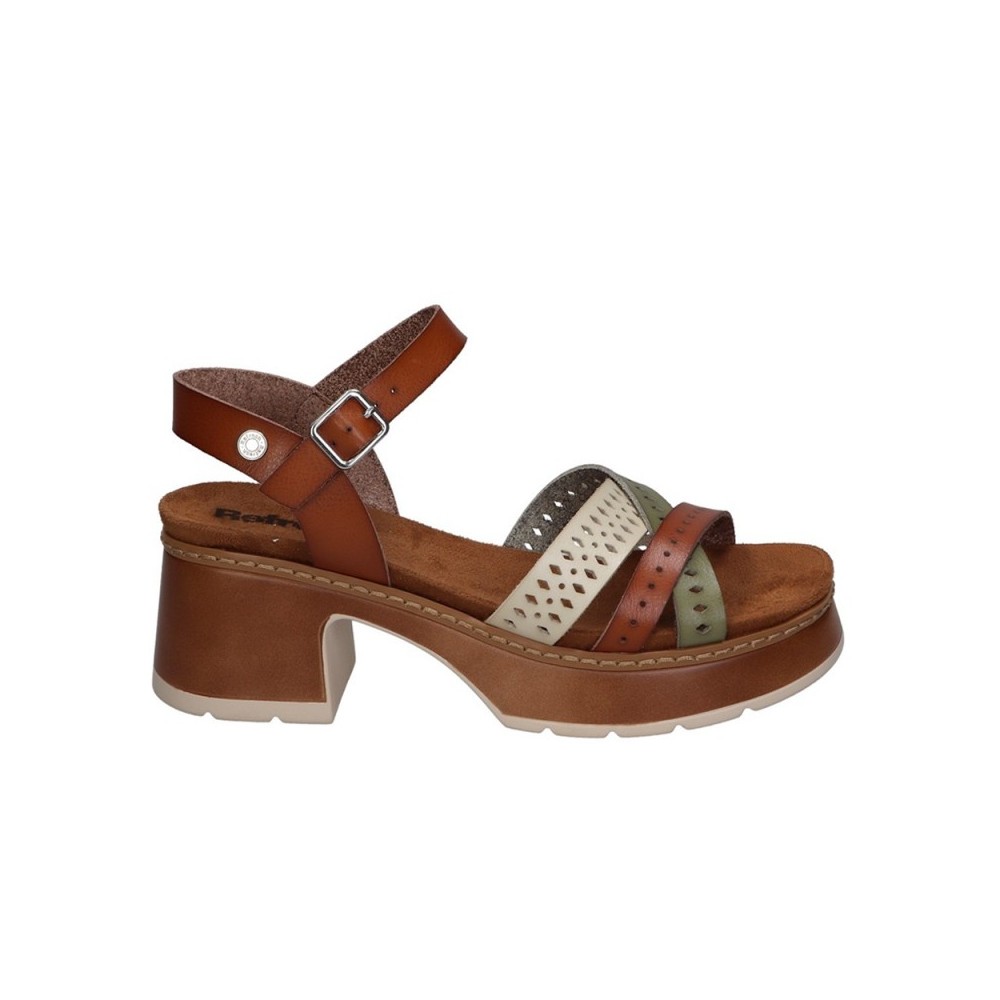 Sandalias de Tacón Mujer Refresh 172693 Camel