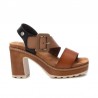 Sandalias de Tacón Mujer Refresh 172843 Camel