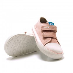 Zapatillas Lona Ba Niña Mustang 49049 Nude