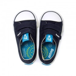 Zapatillas Lona Ba Niño Mustang 49049 Marino