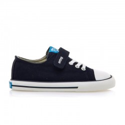 Zapatillas Lona Ba Niño Mustang 49065 Marino