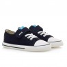 Zapatillas Lona Ba Niño Mustang 49065 Marino