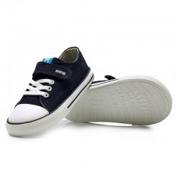 Zapatillas Lona Ba Niño Mustang 49065 Marino