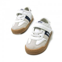 Barefoot Niño Mustang 49060 Blanco-Azul