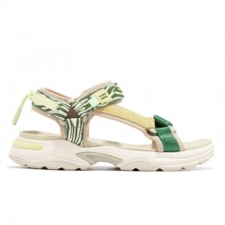 Sandalias Planas Mujer D.franklin Dfsh406003 Verde
