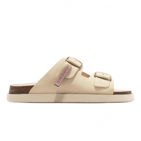 Sandalias Planas Mujer D.franklin Dfsh407001 Beig