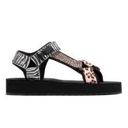 Sandalias Planas Mujer D.franklin Dfsh404002 Negro