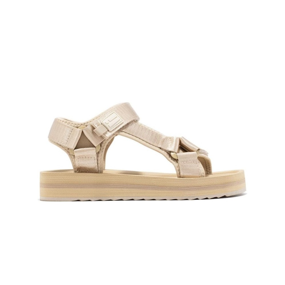 Sandalias Planas Mujer D.franklin Dfsh404001 Oro