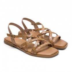 Sandalias Planas Mujer Porronet 3113 Taupe