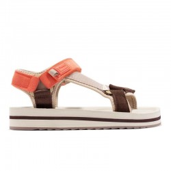 Sandalias Planas Mujer D.franklin Dfsh404004 Naranja