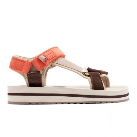 Sandalias Planas Mujer D.franklin Dfsh404004 Naranja