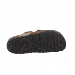 Sandalias Planas Mujer Inter-Bios 7212 Taupe