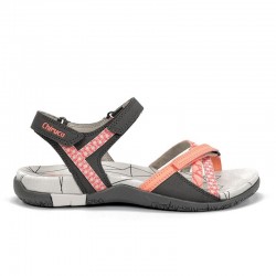 Sandalias Planas Mujer Chiruca Valencia 28 Gris-Rosa