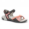 Sandalias Planas Mujer Chiruca Valencia 28 Gris-Rosa