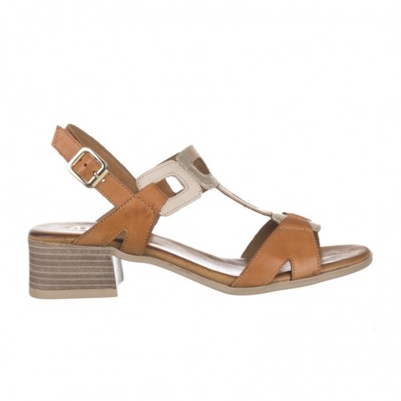Sandalias de Tacón Mujer 48 Hours 5601 Cuero