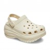 Zuecos Mujer Crocs Classic Mega Crush Clog U Beig